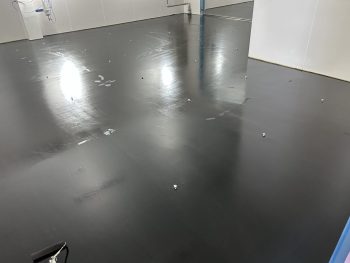 名古屋市守山区　精密機械工場　帯電防止塗床